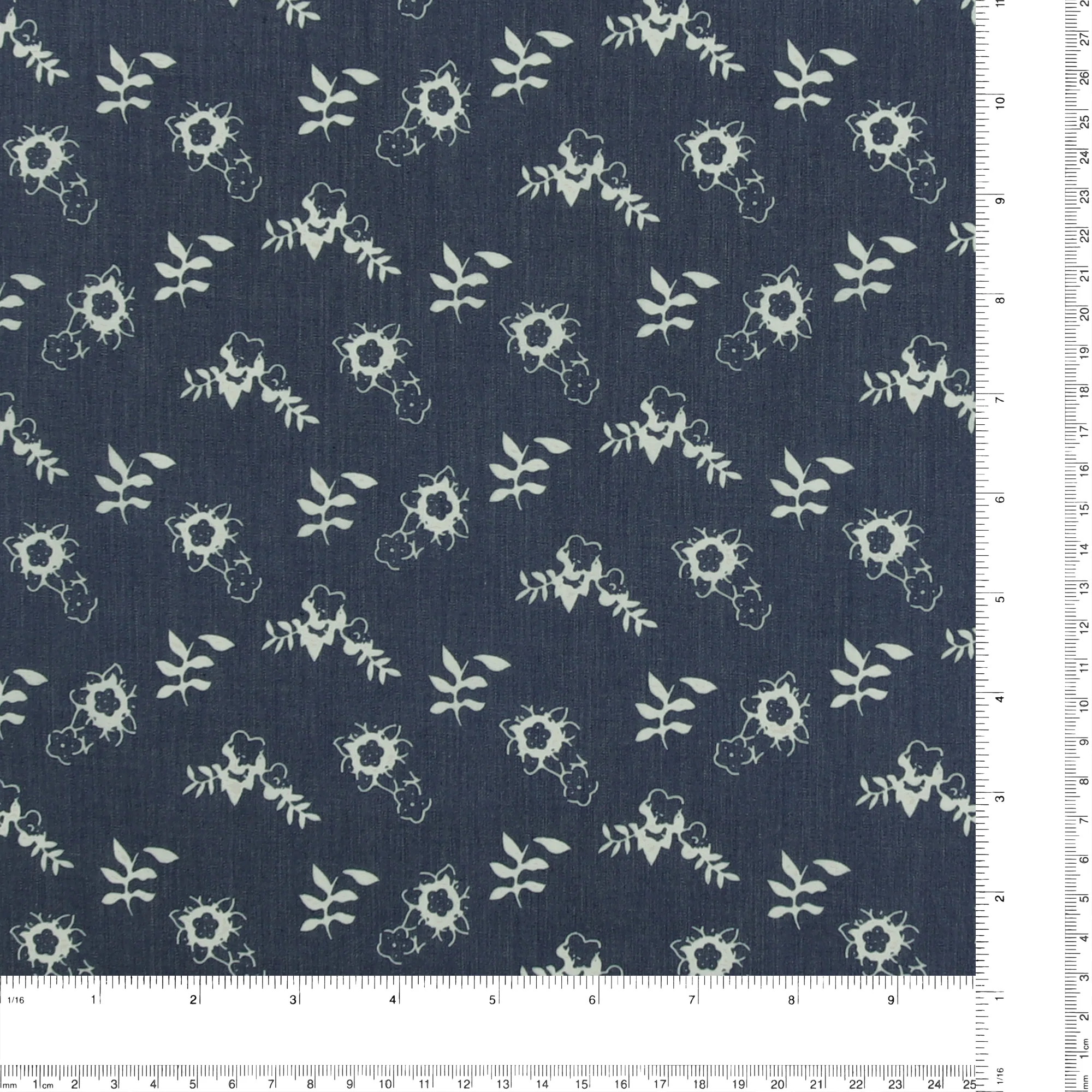 Printed Denim - EVERYDAY BLUES - 002 - Dark Blue - Image 3