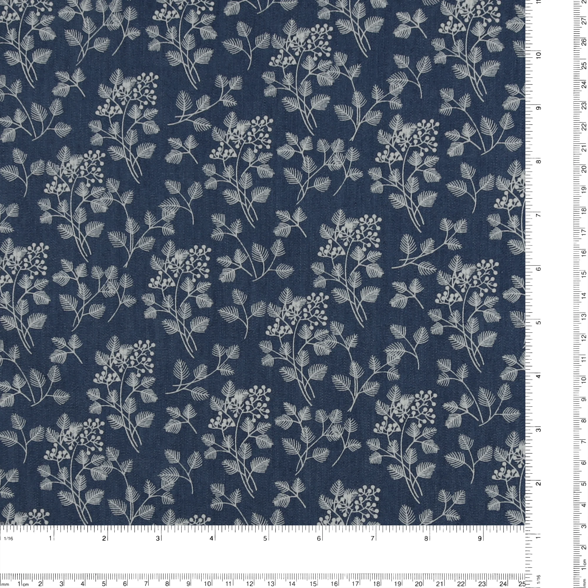 Printed Denim - EVERYDAY BLUES - 005 - Medium Blue - Image 3