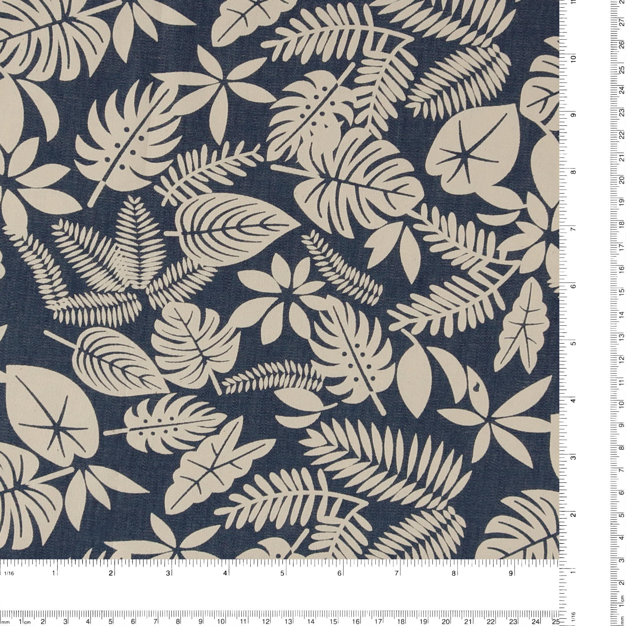 Printed Denim - EVERYDAY BLUES - 008 - Medium Blue - Image 3