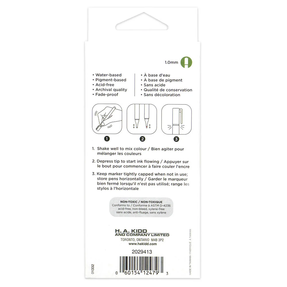 UNIQUE CREATIV Posmarker Set - 6 colours - Image 4